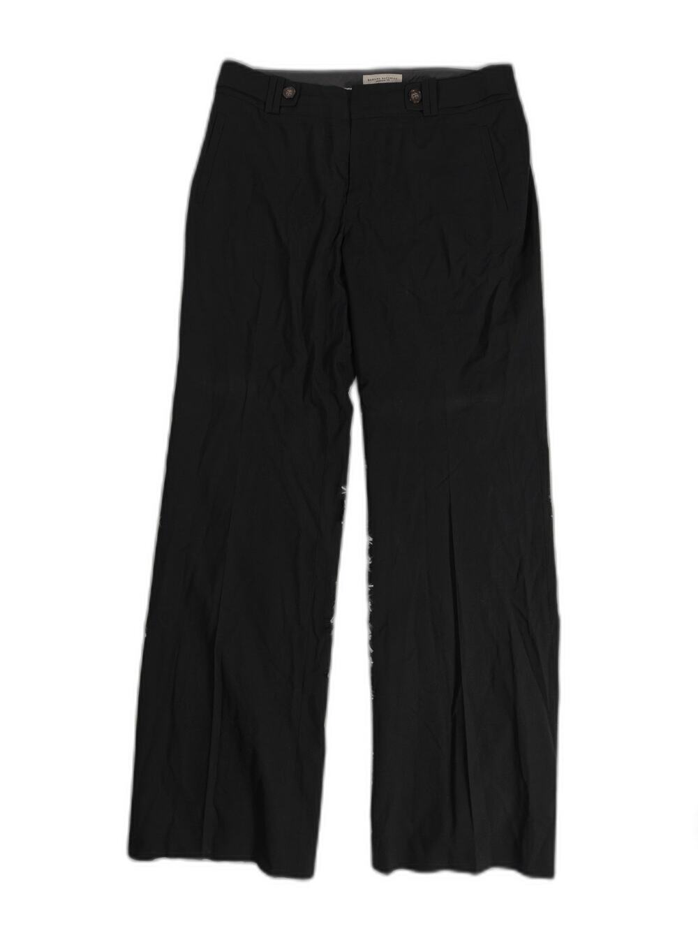 Womens Banana Republic Jackson Fit Dress Pants Black Size 12L